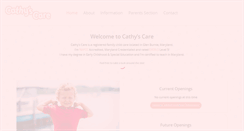 Desktop Screenshot of cathyscare.com